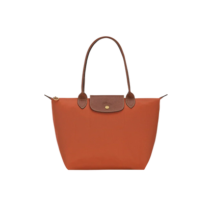 Longchamp - Large Le Pliage Tote, Brick