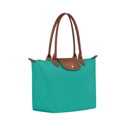 Longchamp - Large Le Pliage Tote, Turquoise