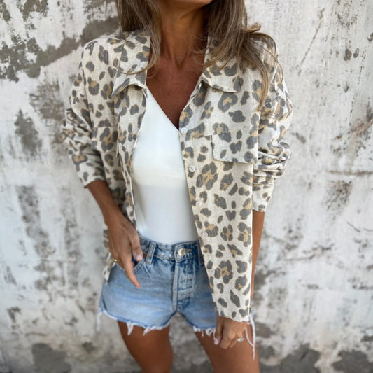 Emma– Elegant vintage long-sleeve blouse