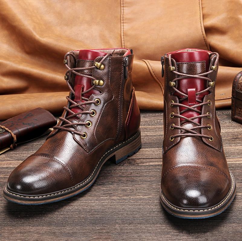 Mason™ Classic Leather Boots — Durable Craftsmanship for Daily Wear