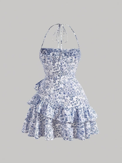 Ruffled floral dress – Fresh, lightweight, and charming