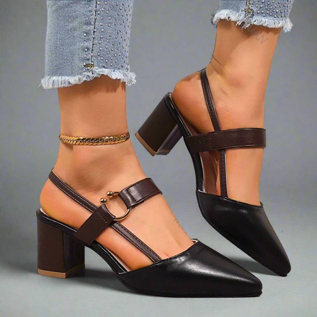 Henley Leather Heels