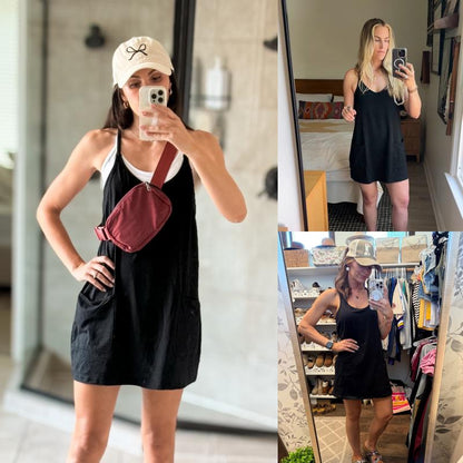 Emma™ Coastal Breeze Romper Dress