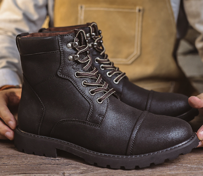 Colton™ Premium Leather Boots — Classic Design, All-Day Comfort