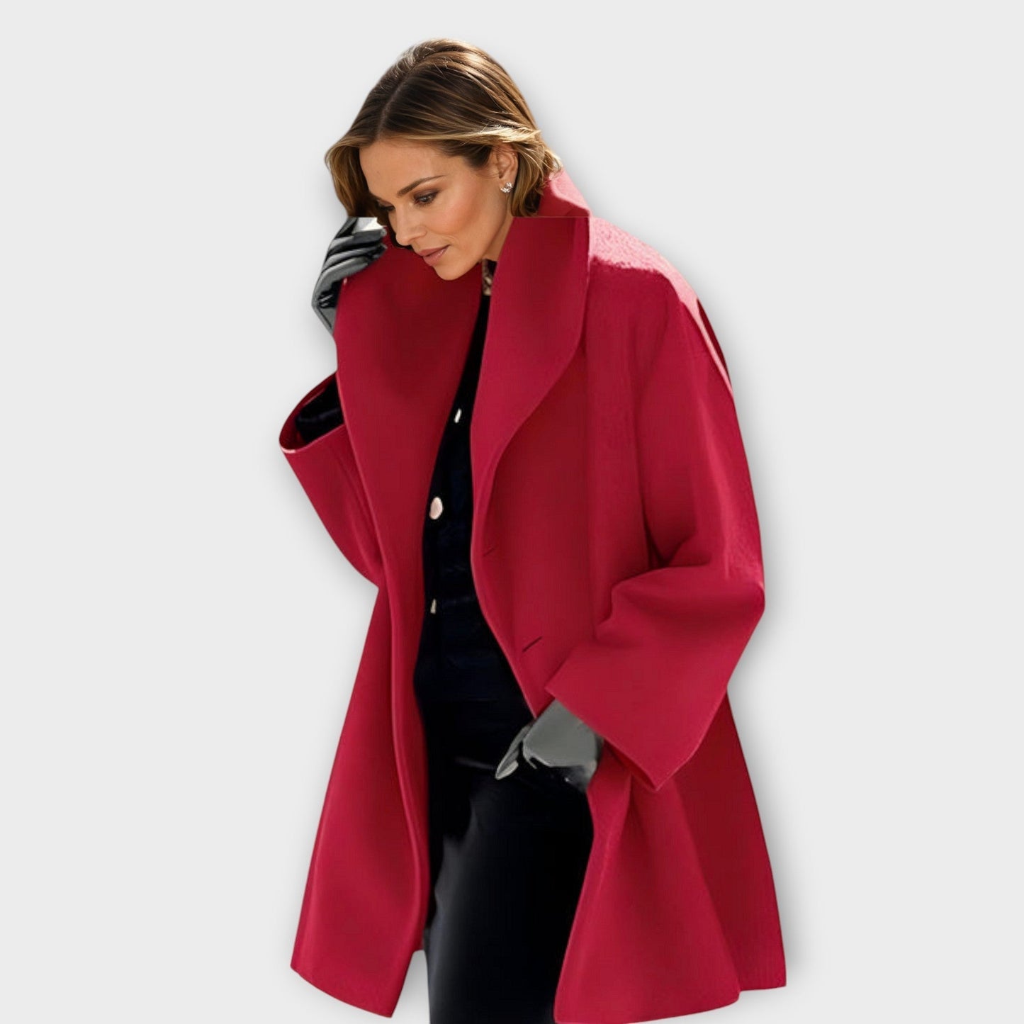 LEILA™ | Elegant Wool Coat
