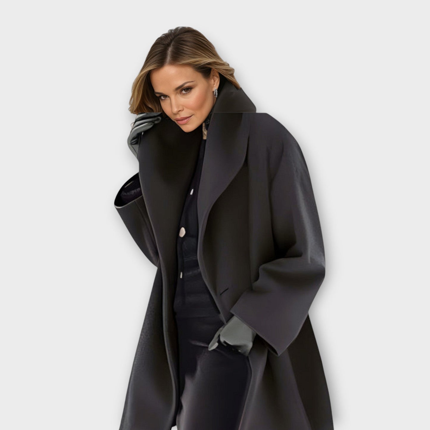 LEILA™ | Elegant Wool Coat