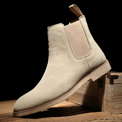 Bradley™ Suede Chelsea Boots — Soft Texture & All-Day Comfort