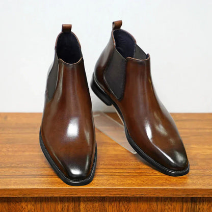 Blake™ Refined Leather Chelsea Boots — Sleek Design with Premium Comfort