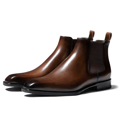 Blake™ Refined Leather Chelsea Boots — Sleek Design with Premium Comfort